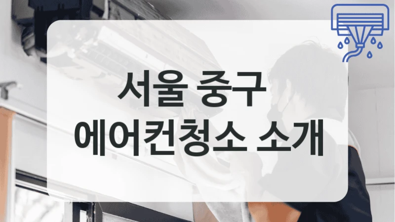 서울 중구 
에어컨청소 소개
