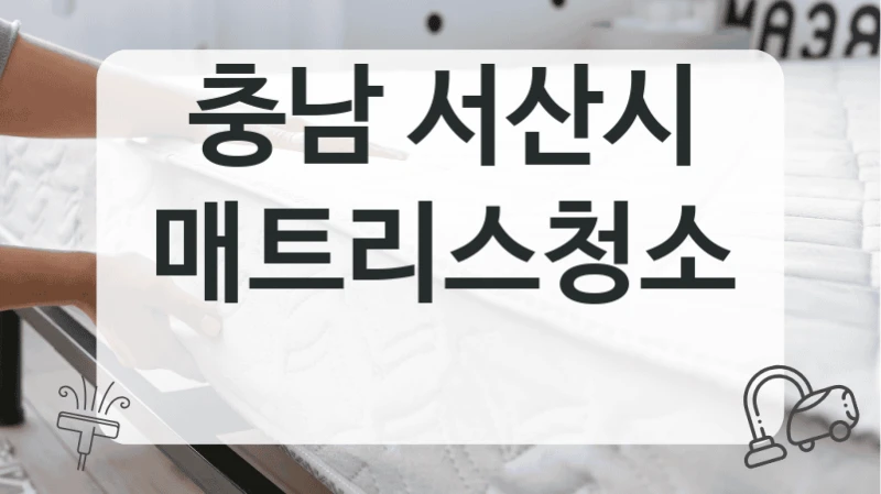 충남 서산시
매트리스청소