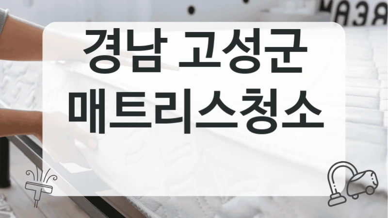 경남 고성군
매트리스청소