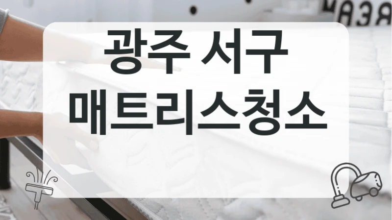 광주 서구
매트리스청소